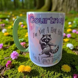 Personalizable Funny Raccoon Mug